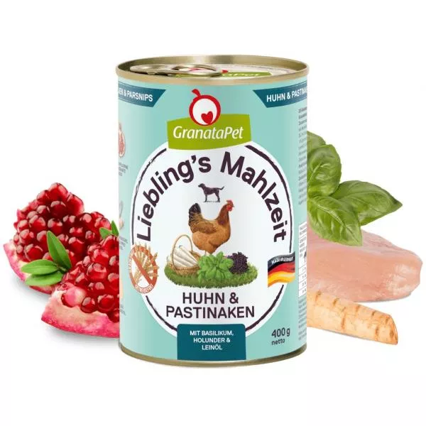 Huhn & Pastinaken - mit Basilikum, Holunder und Leinöl - Liebling`s Mahlzeit